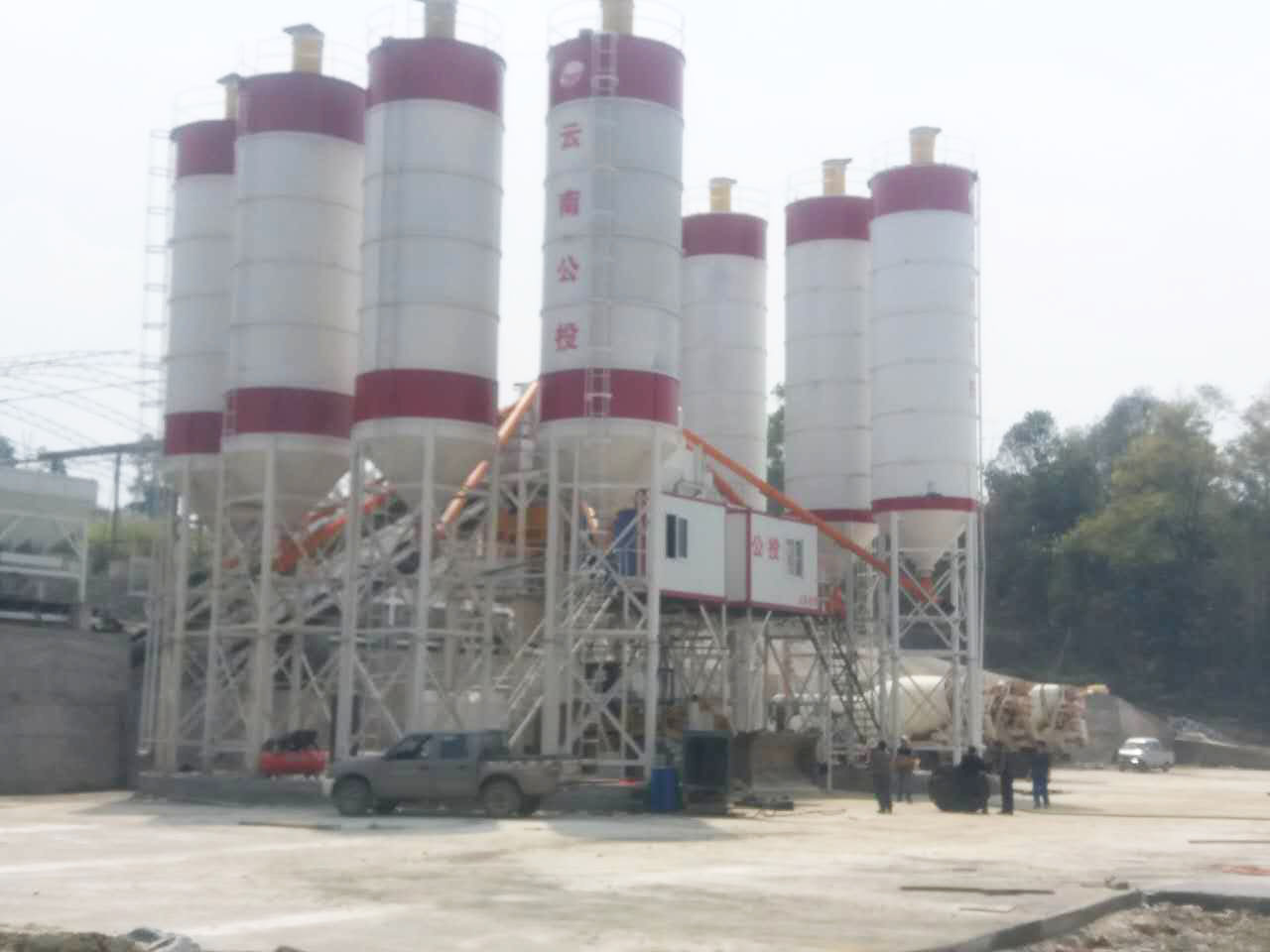 攪拌站設備案例