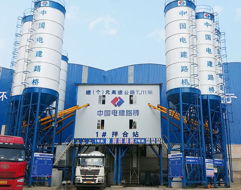 攪拌站設備案例