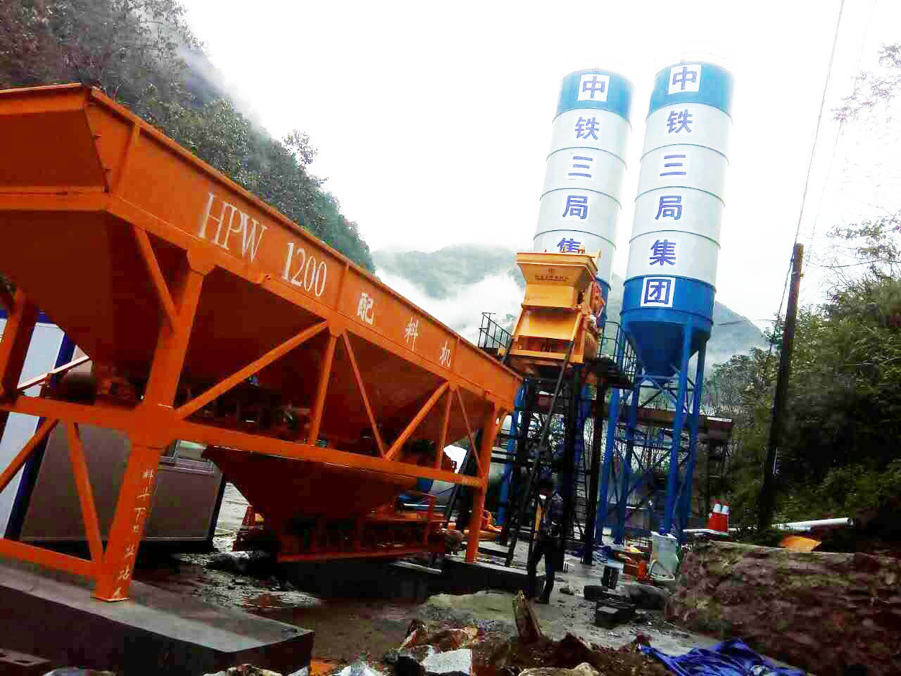 攪拌站設備案例